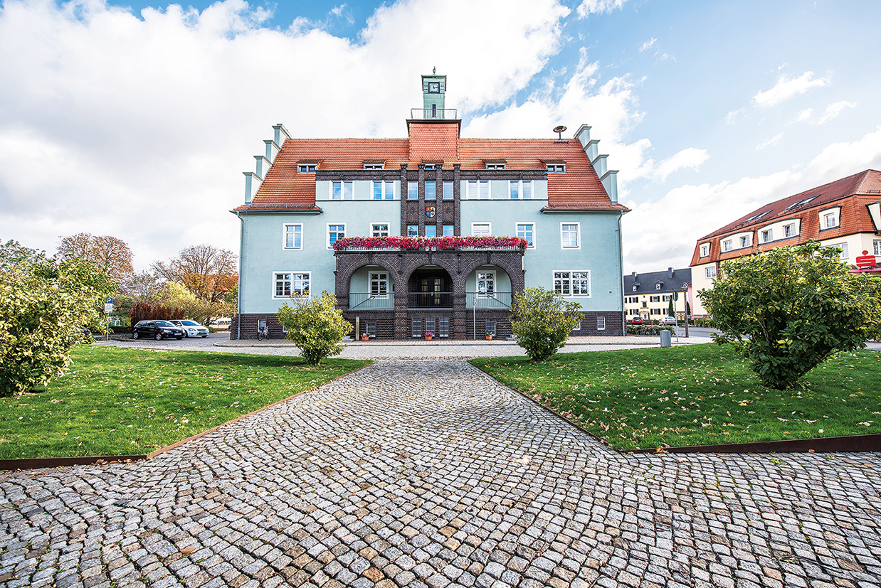 Rathaus - Sitz der Stadtverwaltung Gröditz